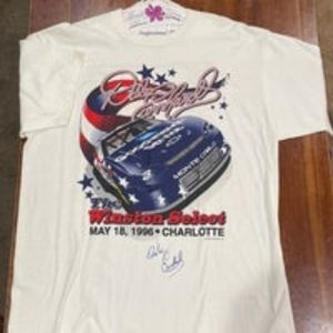 Rare dale earnhardt sr signed Shirt